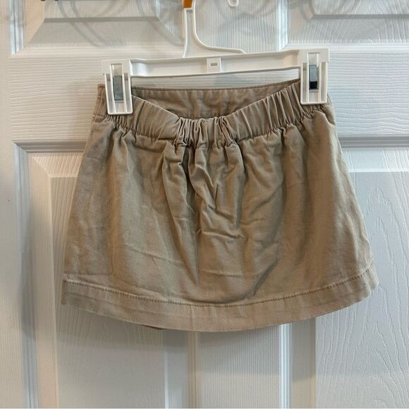 Old Navy girls school uniform skorts khaki navy pull on size XS (5) lot - Picture 8 of 9